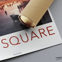 Red Square Poster - Russia Wall Art