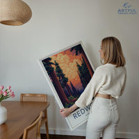 Redwood National Park Poster