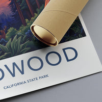 Redwood National Park Poster
