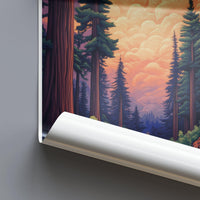 Redwood National Park Poster