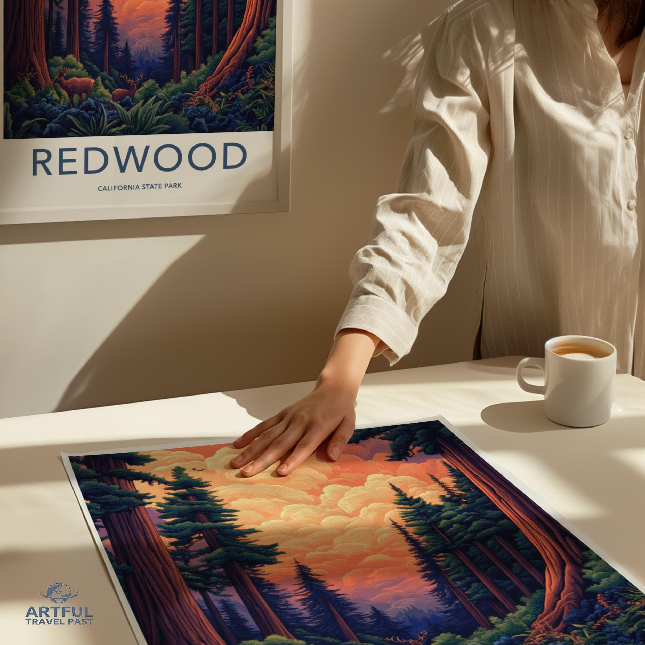 Redwood National Park Poster