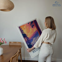 Redwood National Park Poster | California Wall Art