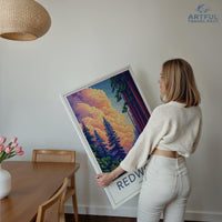 Redwood National Park Poster | California Wall Art