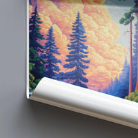 Redwood National Park Poster | California Wall Art