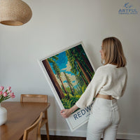 Redwood Park Poster - California Wall Art