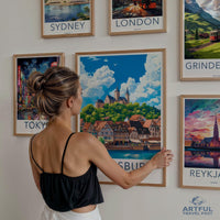 Reichsburg Castle Poster - Germany Wall Art