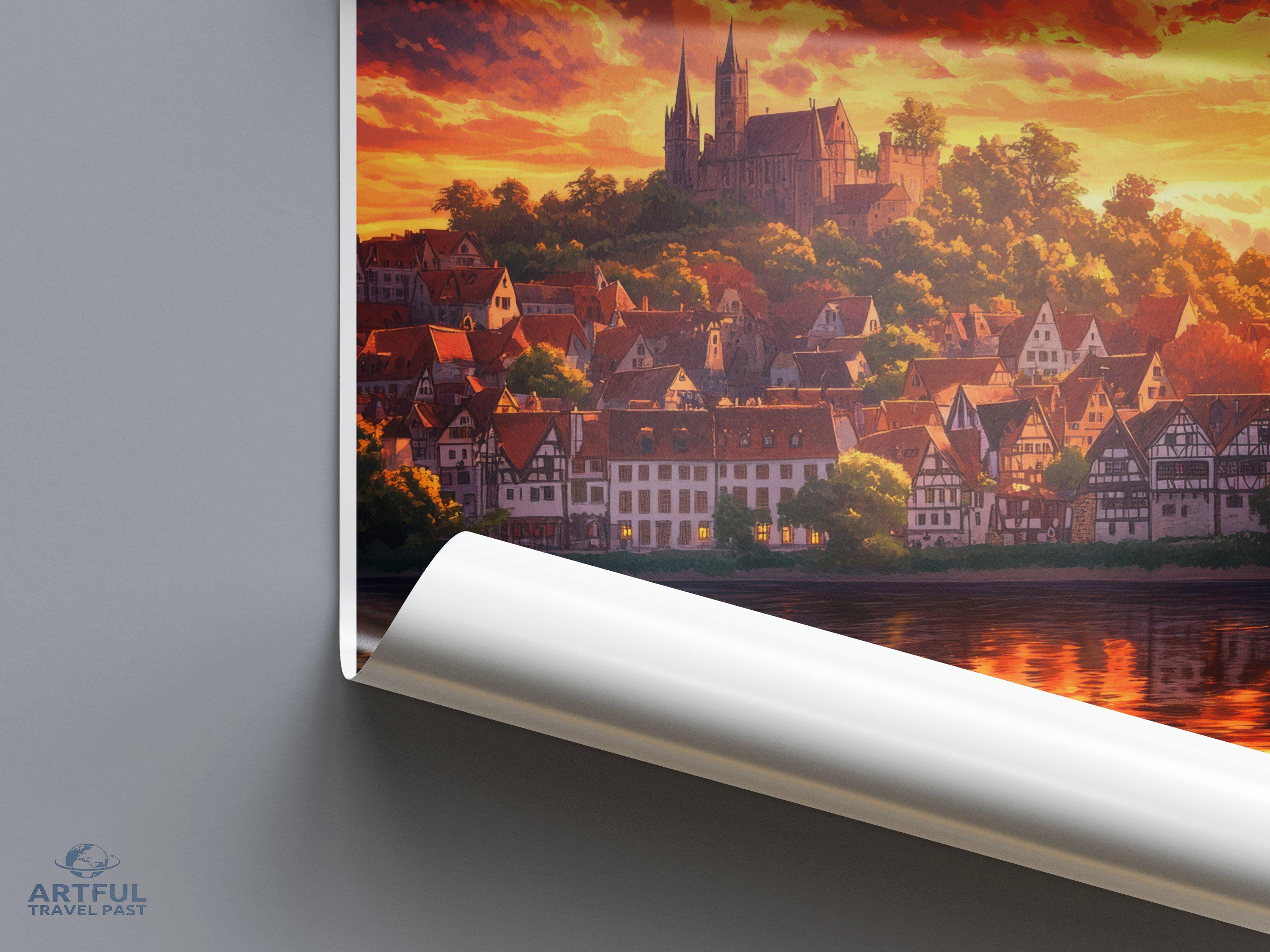 Reichsburg Poster - Germany Wall Art