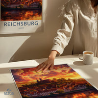 Reichsburg Poster - Germany Wall Art