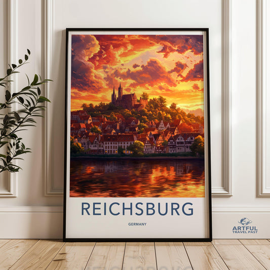 Reichsburg Poster - Germany Wall Art