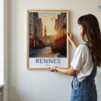 Rennes France Poster - Wall Art