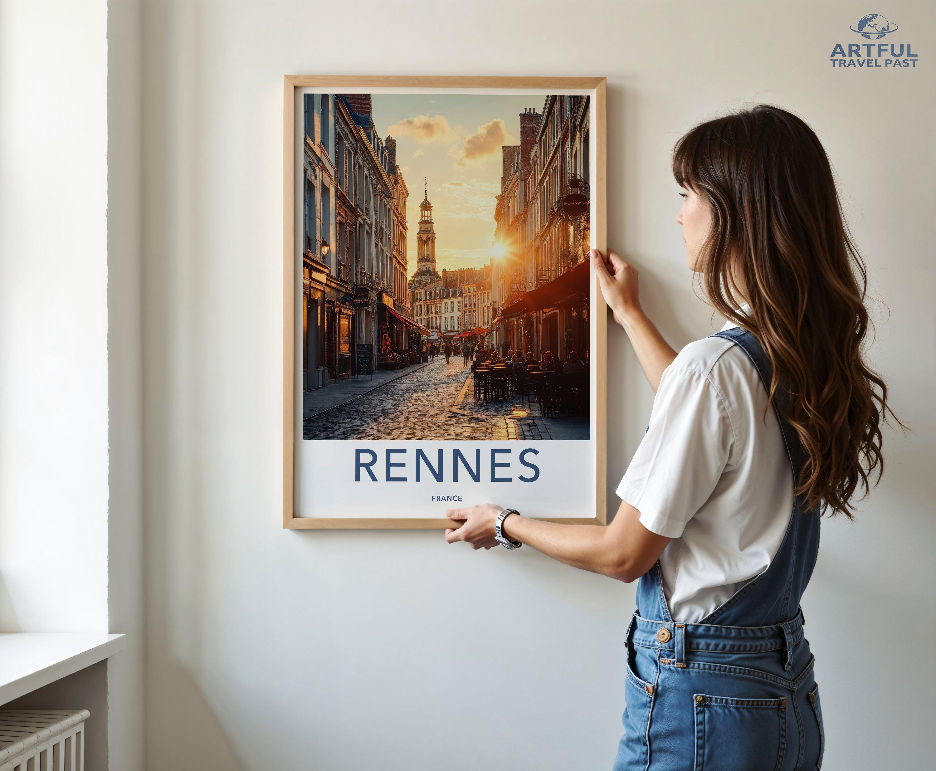 Rennes France Poster - Wall Art