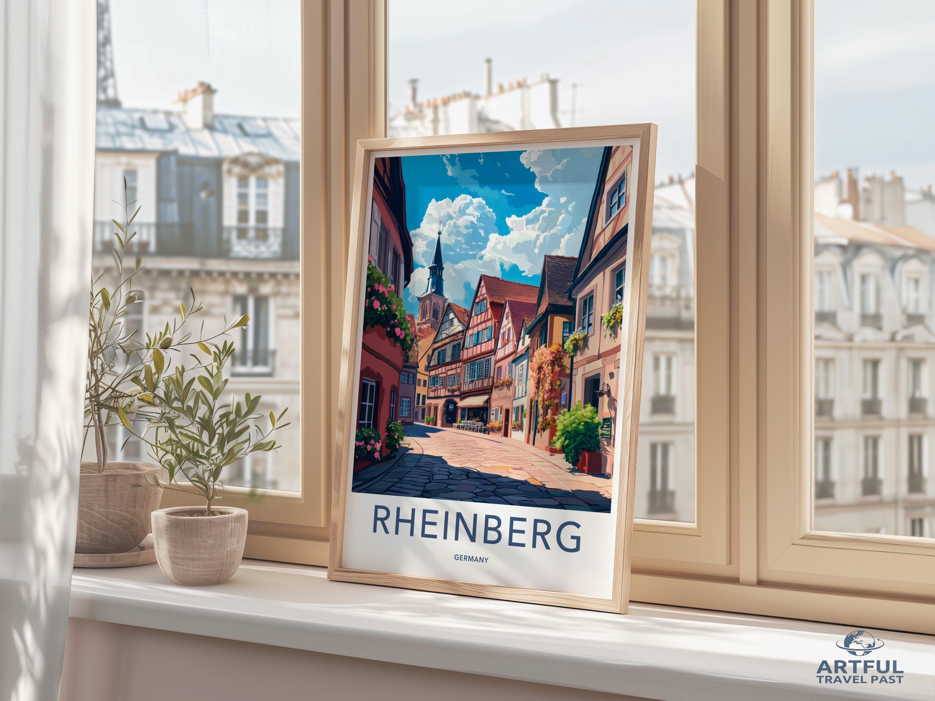 Rheinberg Poster - Germany Wall Art