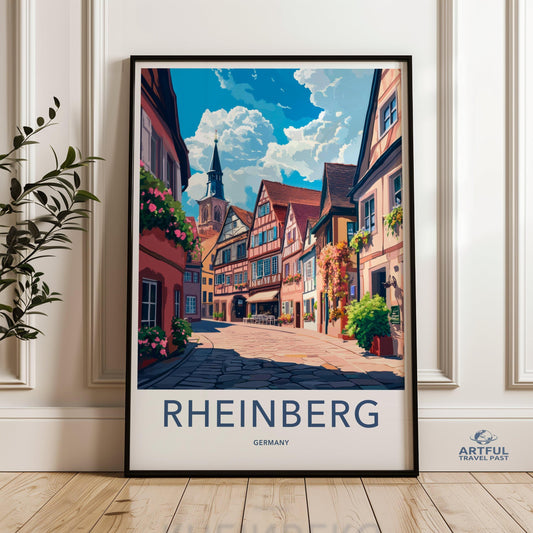 Rheinberg Poster - Germany Wall Art