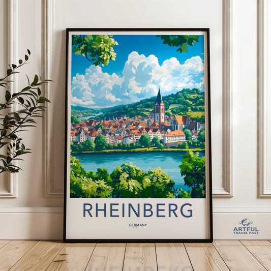 Rheinberg Poster - Germany Wall Art