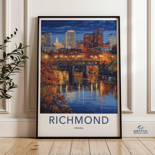 Richmond Poster - Virginia Wall Art