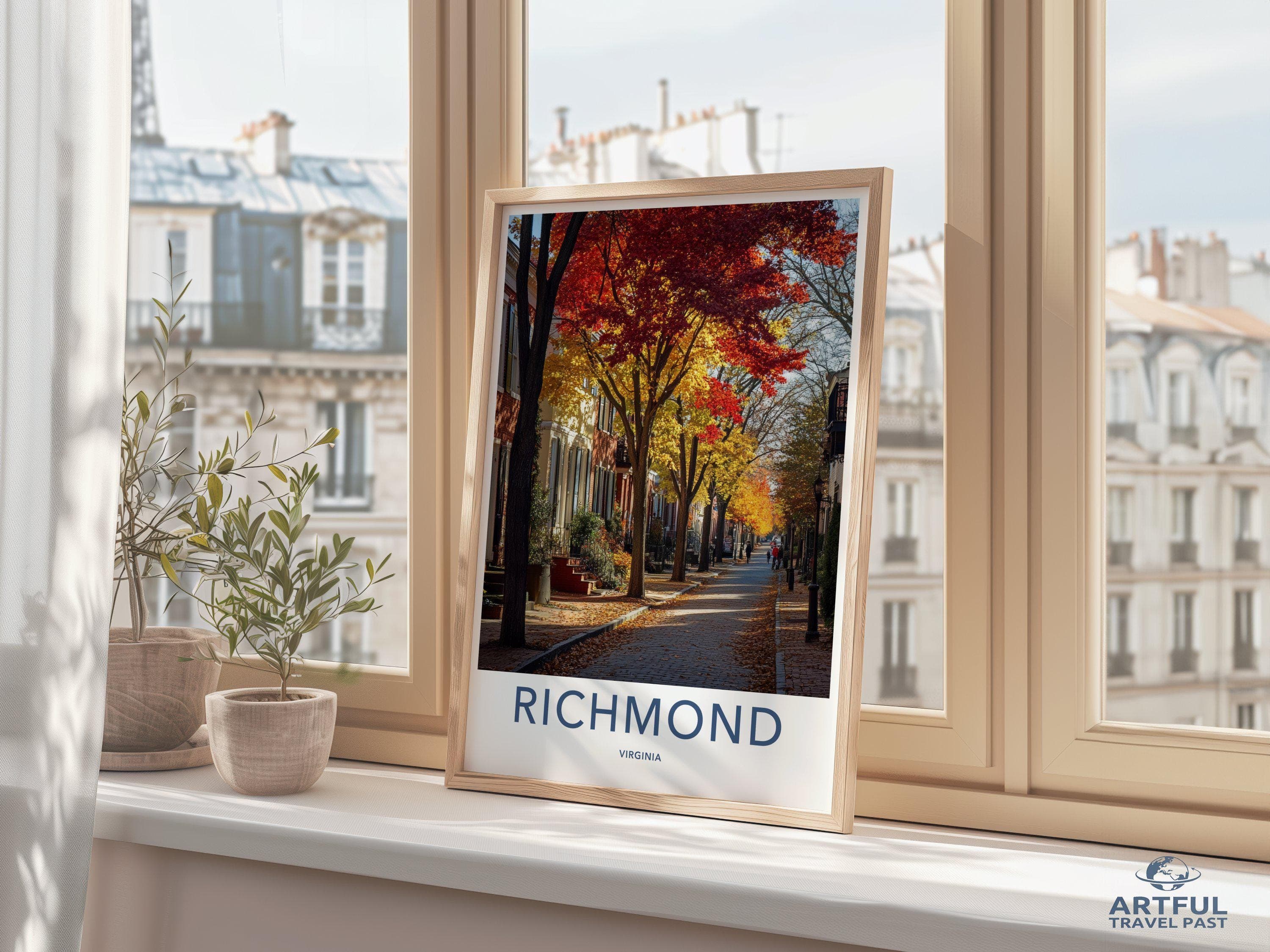 Richmond Poster - Virginia Wall Art
