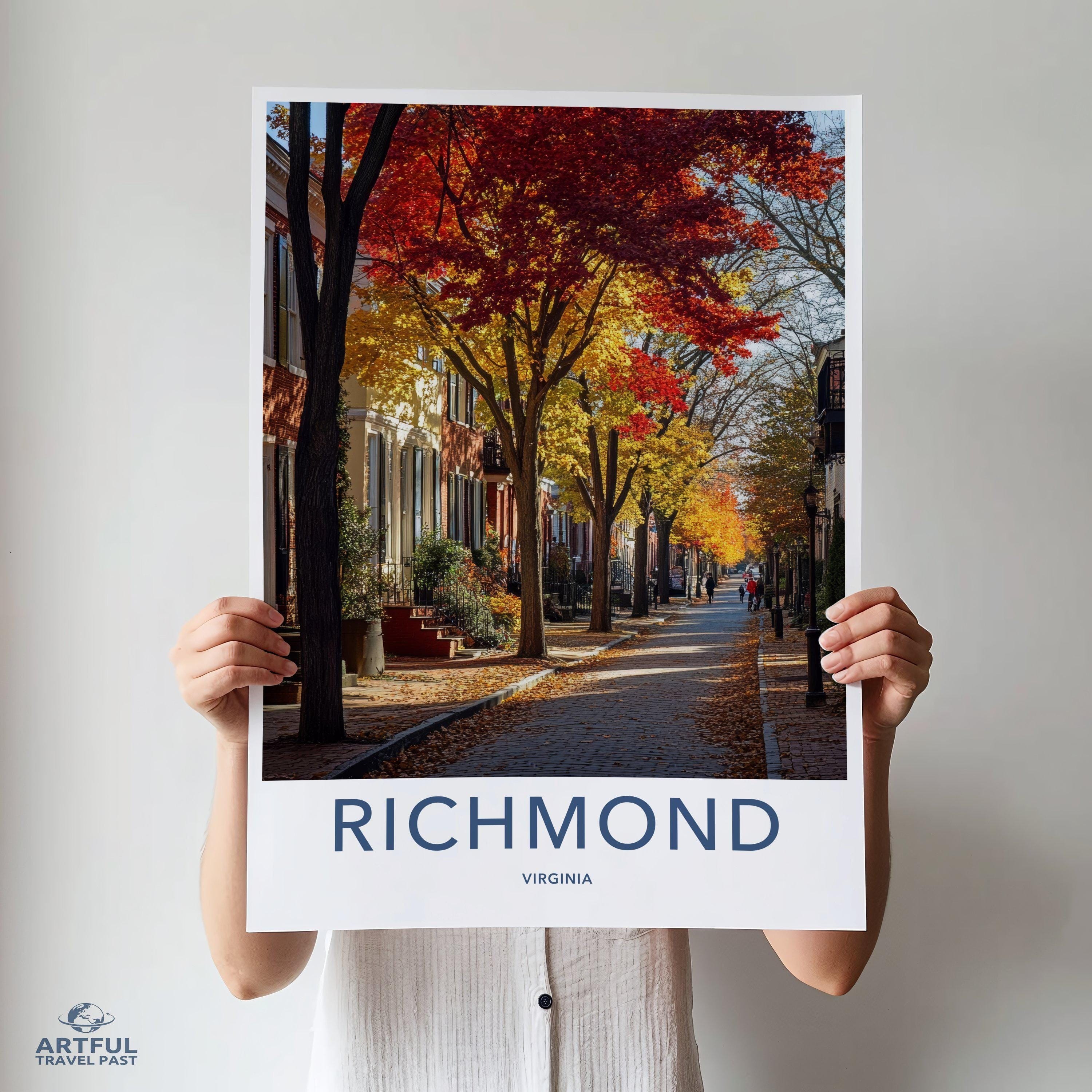 Richmond Poster - Virginia Wall Art