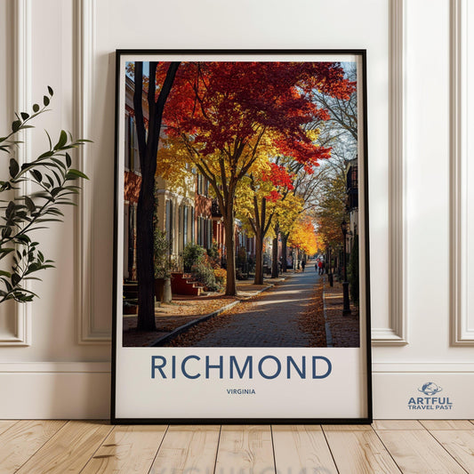 Richmond Poster - Virginia Wall Art