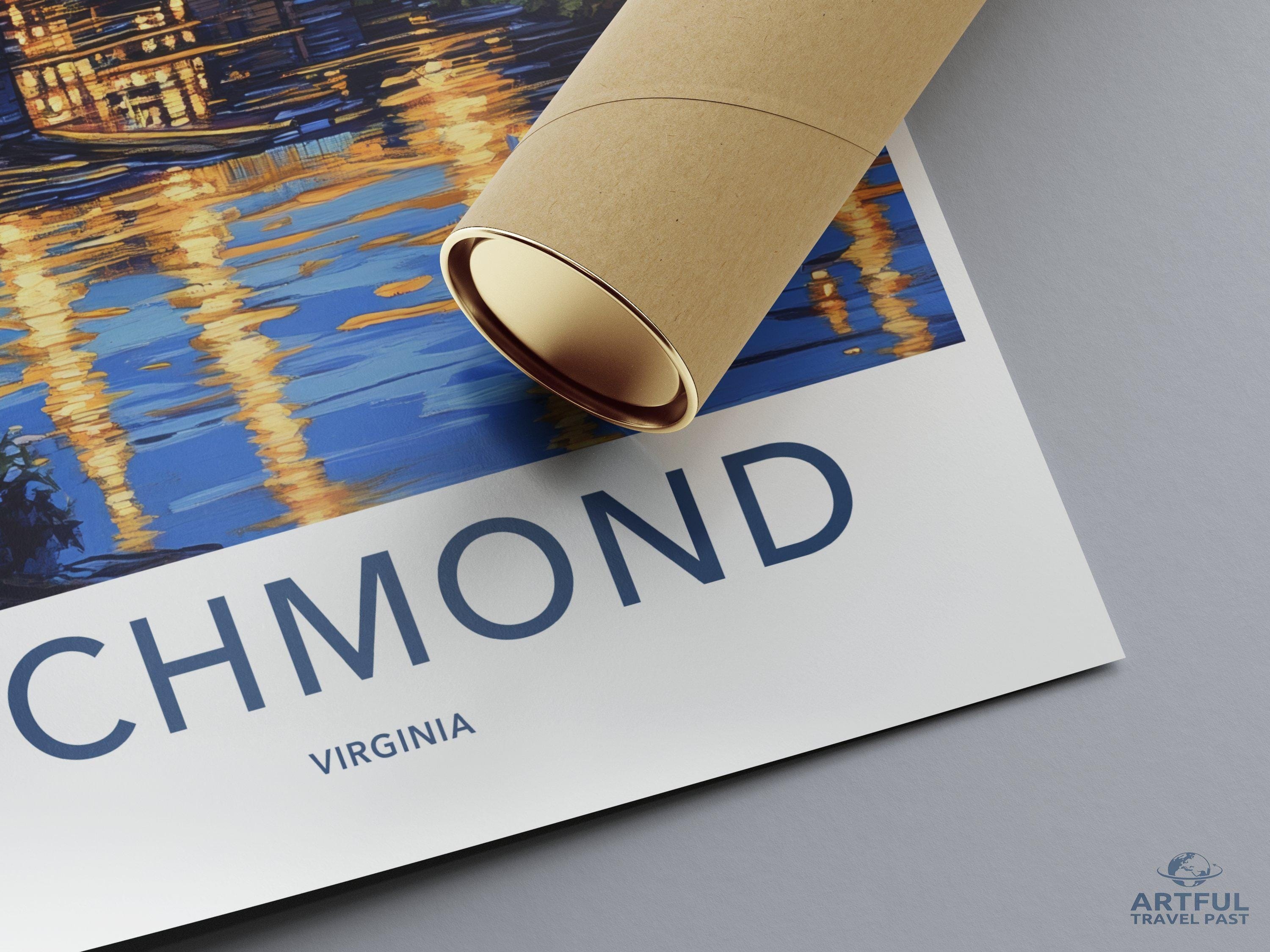 Richmond Poster - Virginia Wall Art