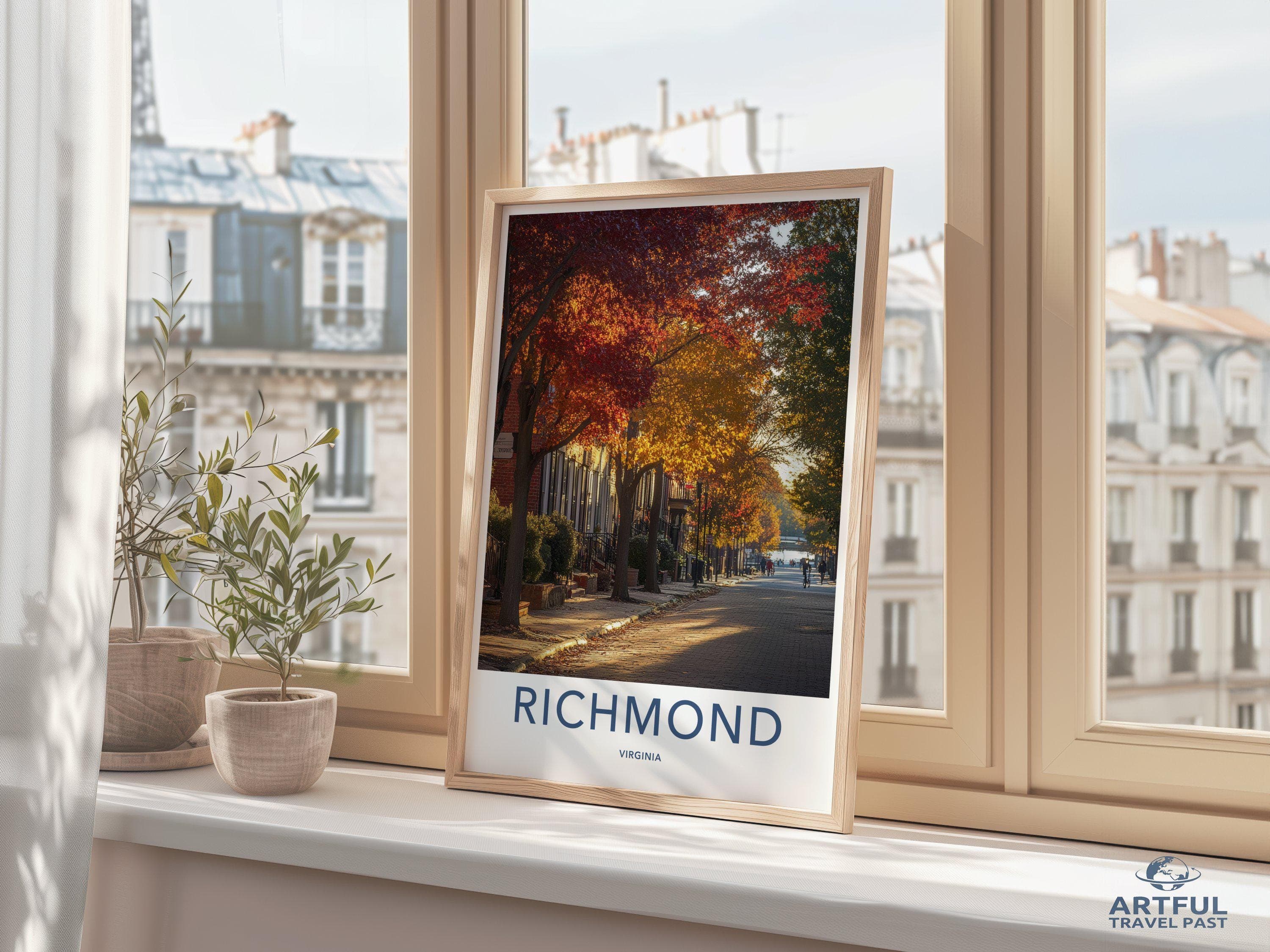 Richmond Poster - Virginia Wall Art