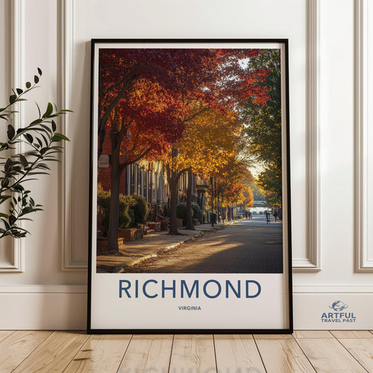 Richmond Poster - Virginia Wall Art