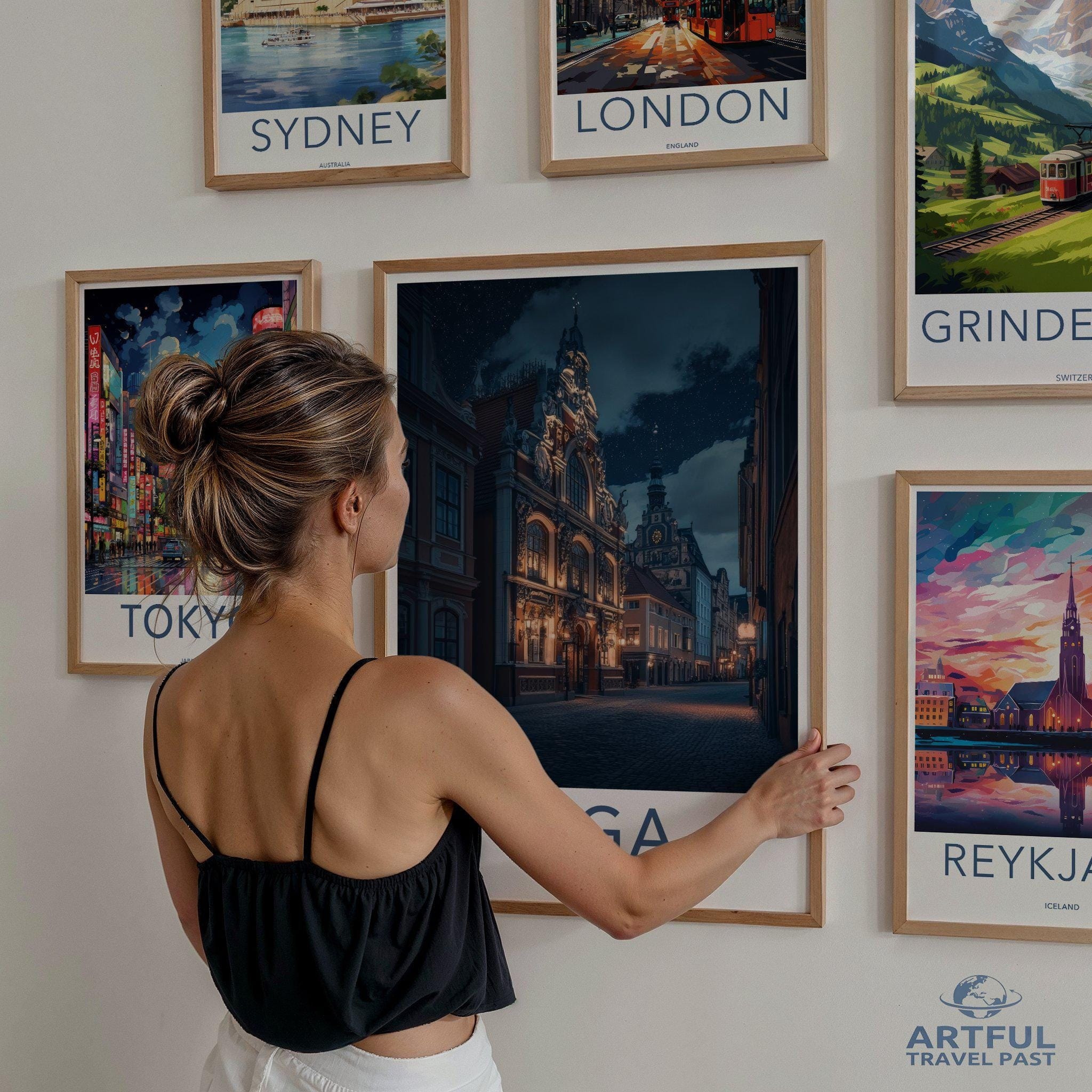 Riga Poster - Latvia Wall Art