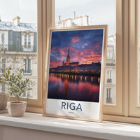 Riga Poster - Latvia Wall Art