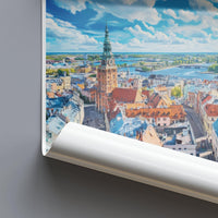 Riga Poster - Latvia Wall Art