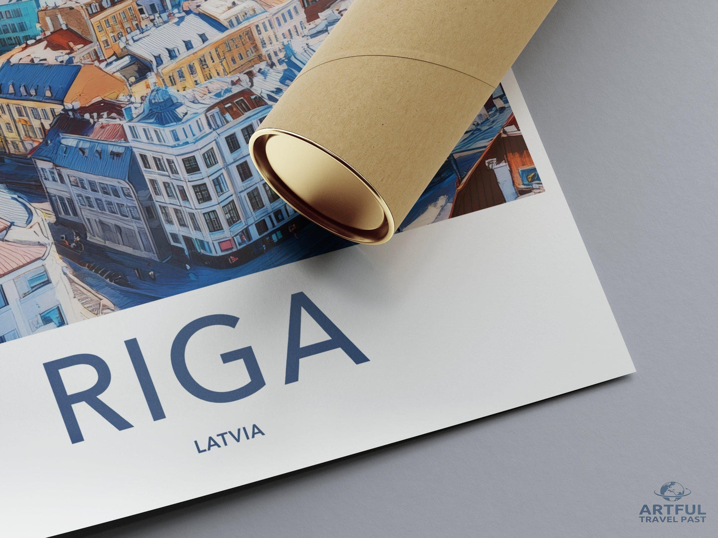 Riga Poster - Latvia Wall Art