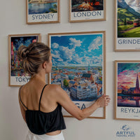 Riga Poster - Latvia Wall Art