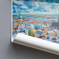 Riga Poster - Latvia Wall Art
