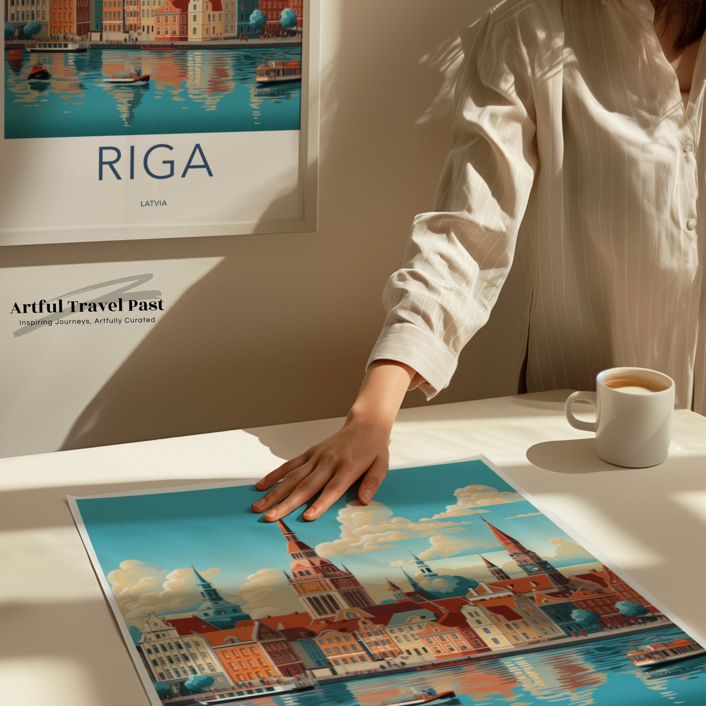 Riga Poster - Latvia Wall Art
