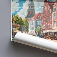 Riga Poster - Latvia Wall Art