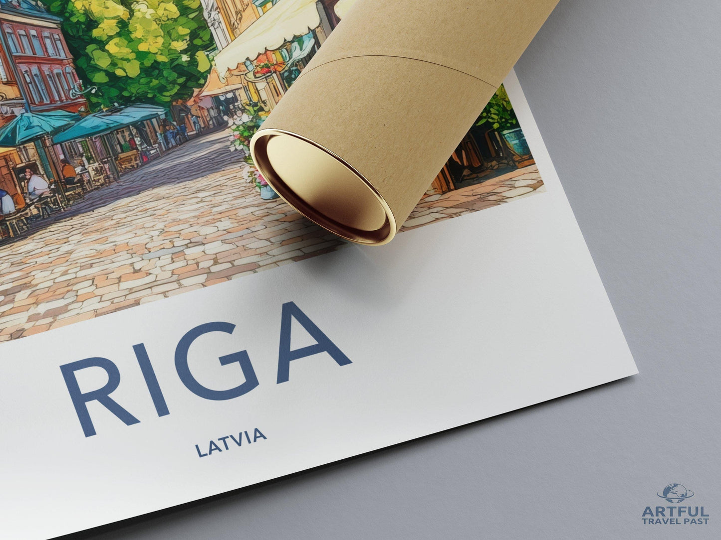 Riga Poster - Latvia Wall Art