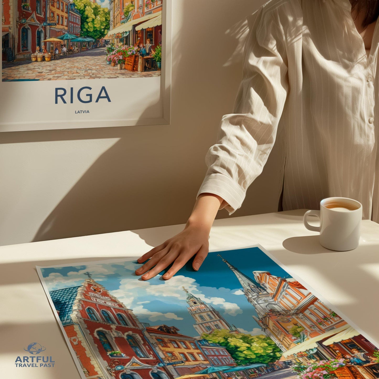 Riga Poster - Latvia Wall Art