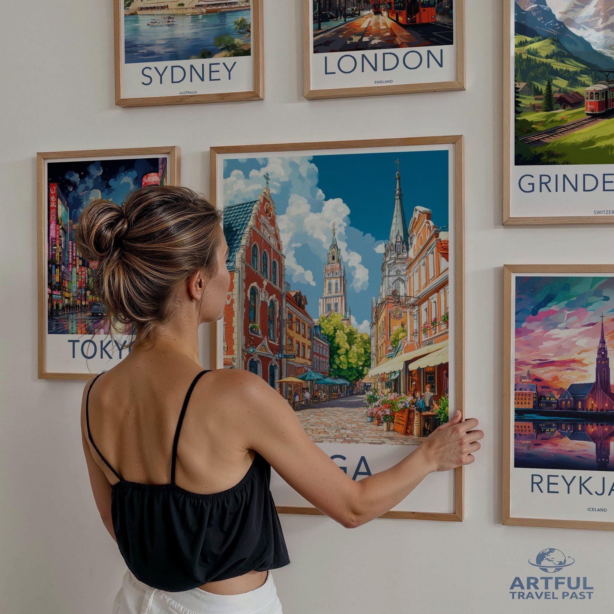 Riga Poster - Latvia Wall Art