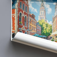 Riga Poster - Latvia Wall Art