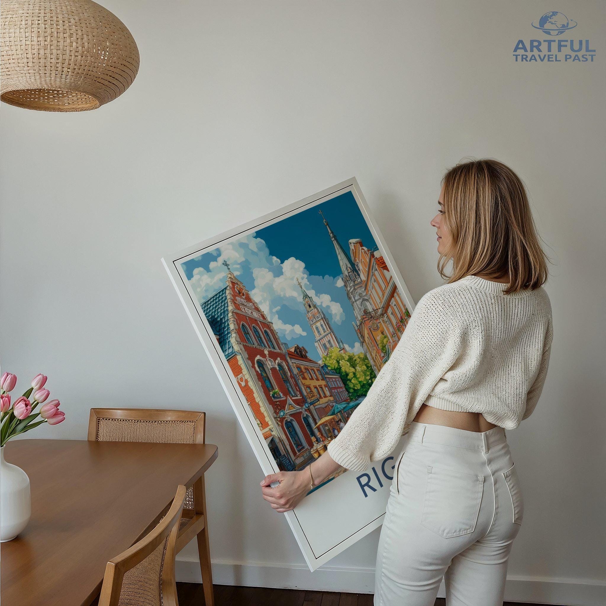 Riga Poster - Latvia Wall Art