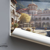 Rila Monastery Poster - Bulgaria Wall Art