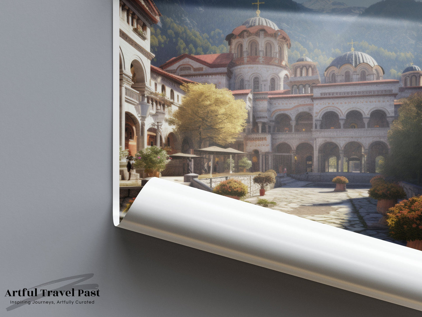 Rila Monastery Poster - Bulgaria Wall Art