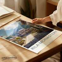 Rila Monastery Poster - Bulgaria Wall Art