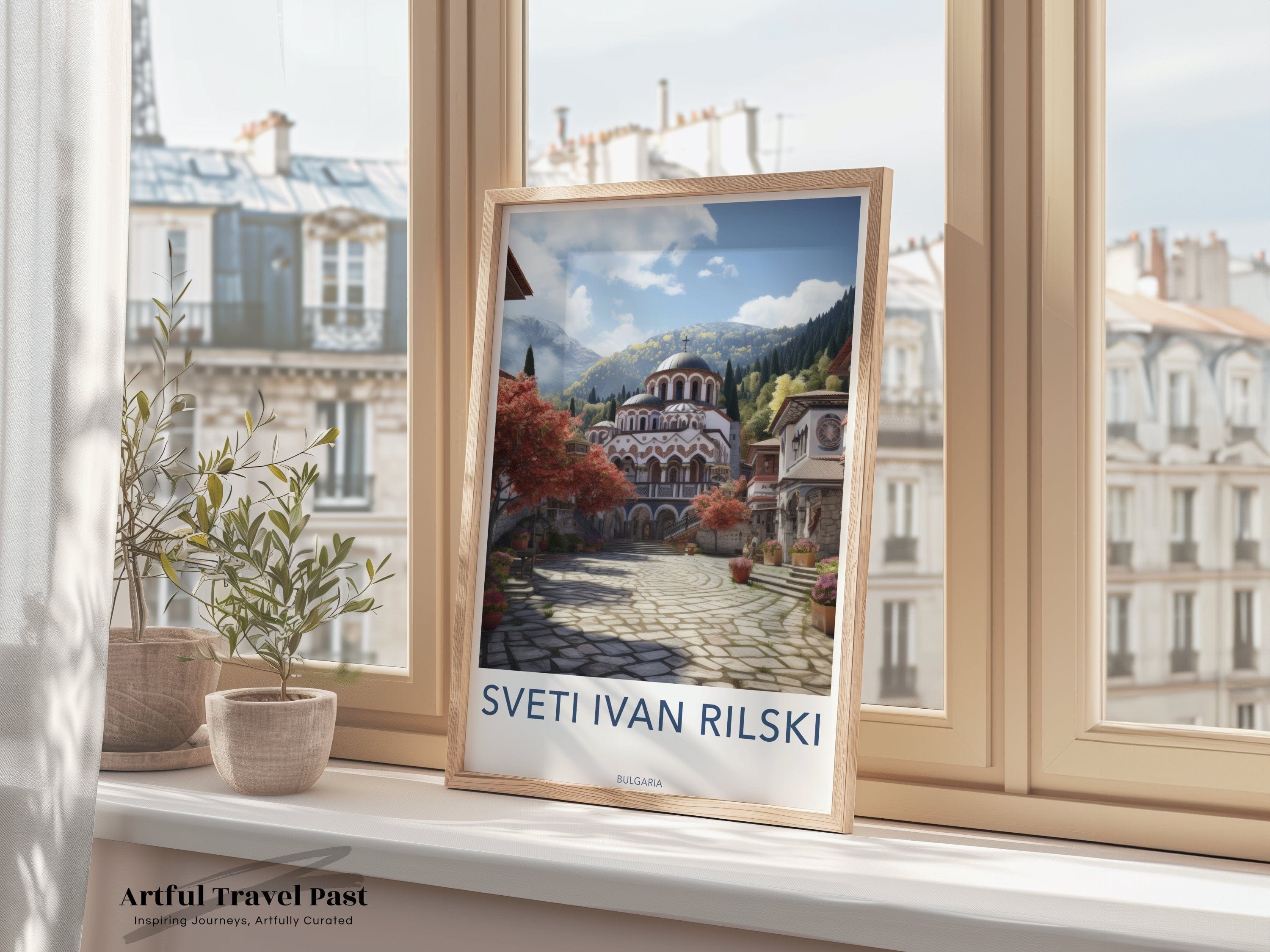 Rila Monastery Poster - Bulgaria Wall Art