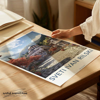 Rila Monastery Poster - Bulgaria Wall Art