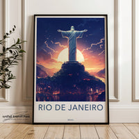 Rio De Janeiro Poster - Brazil Wall Art