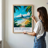 Rio De Janeiro Poster - Brazil Wall Art
