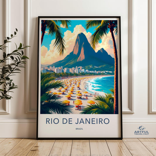 Rio De Janeiro Poster - Brazil Wall Art