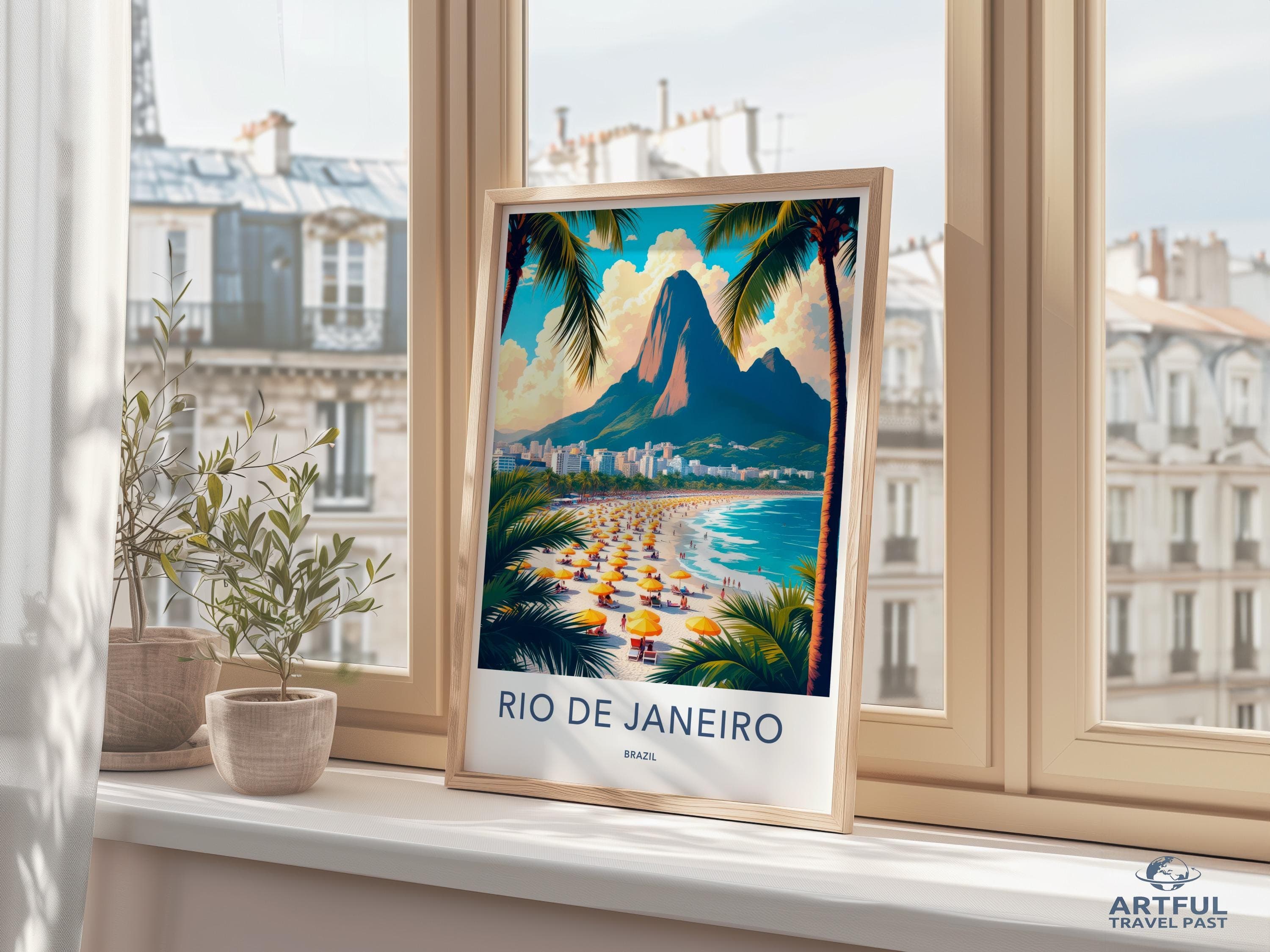 Rio De Janeiro Poster - Brazil Wall Art