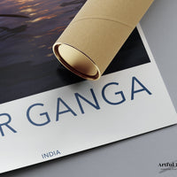 River Ganga Poster - India Wall Art