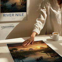 River Nile Burundi Poster