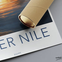 River Nile Poster | Egypt Wall Art